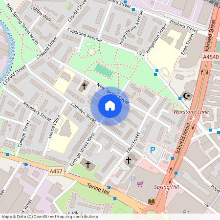 New Spring Street, Birmingham, West Midlands, B18