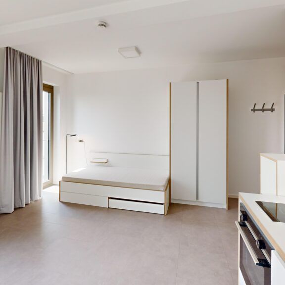 Dein Start ins Studentenleben – Möbliertes Apartment im Studio 152 - Photo 1