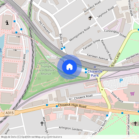 Edmunds House, Chiswick Park/Acton Green, W4