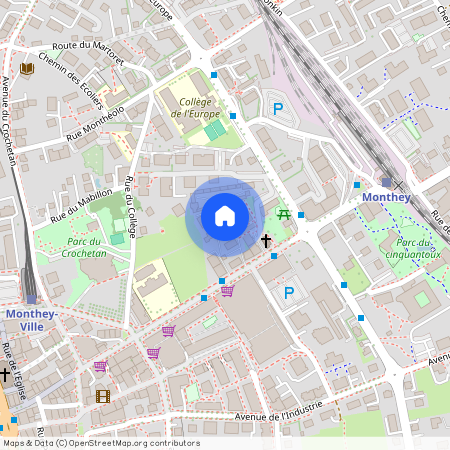 1870, Monthey, Avenue De La Gare, 37a