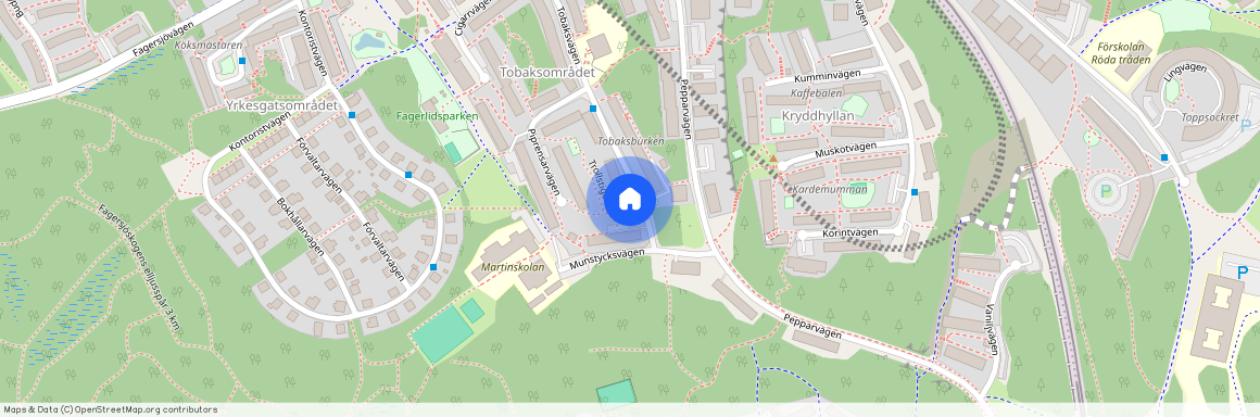 Tobaksvägen 40, Hökarängen