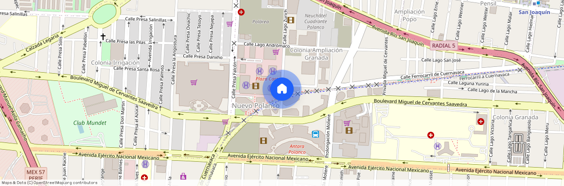Se departamento C. Lago Zurich 272Amp GranadaMiguel Hidalgo11529 Ciudad de MéxicoCDMX, Colonia Ampliación Granada, C.P. 11529, Df / Cdmx