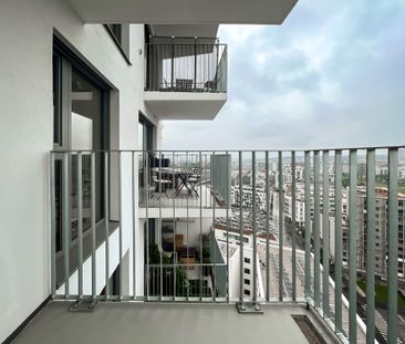 Helle 2 Zimmer-Wohnung mit Balkon | ab sofort | Inhouse-Gym, Dachte... - Photo 6