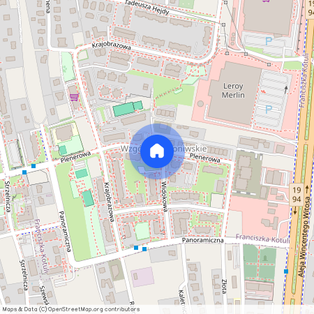 ul. Widokowa, Franciszka Kotuli, Rzeszów, podkarpackie