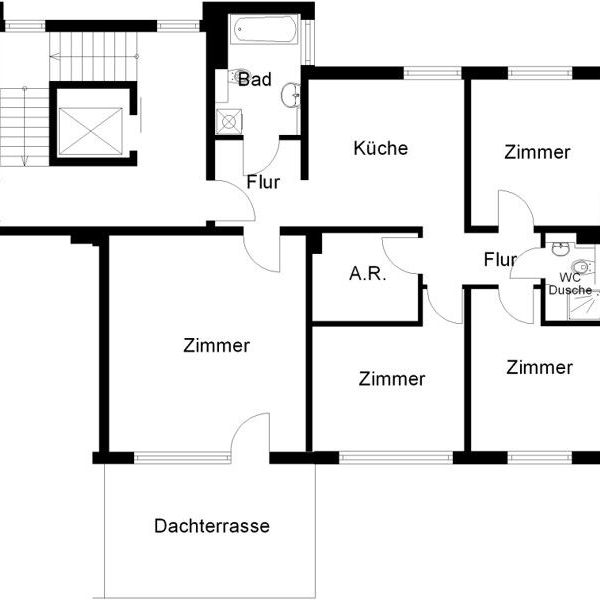 So macht wohnen Spaß: interessante 4-Zimmer-Wohnung (WBS) - Foto 1