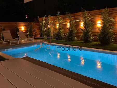 For rent Villa with 4 bedrooms and pool in premium area Vogue Residence, Iancu Nicolae, Bucharest / Ilfov - Fotografie 2