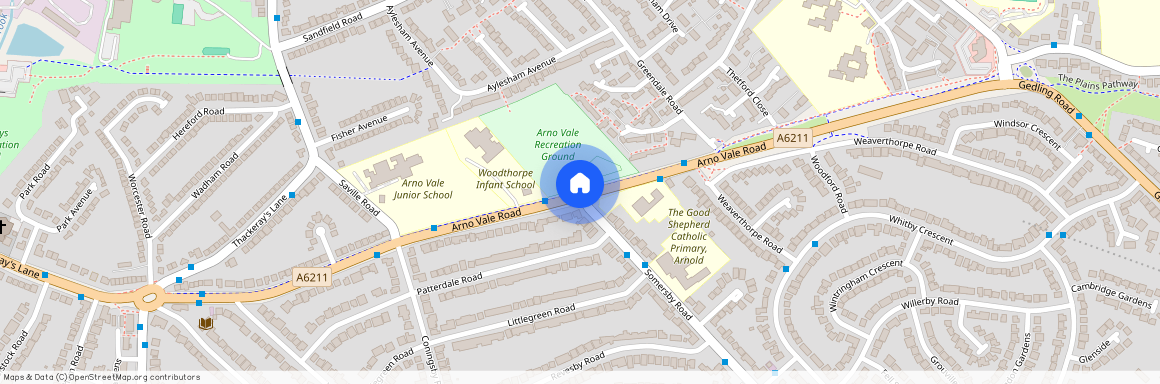 Honingham Close, Arnold