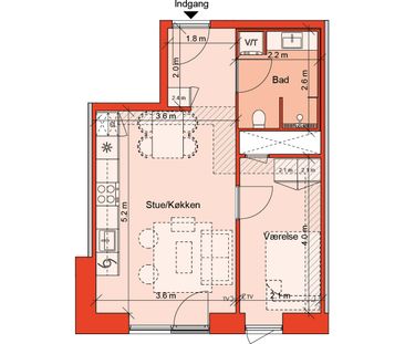 Åparken 2D, 2. mf., 8000 Aarhus C - Foto 2