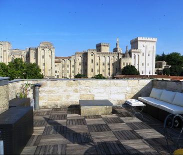 AVIGNON INTRA MUROS: Terrasse avec vue unique sur le Palais des Pap... - Photo 2