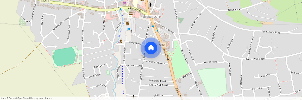 Exeter Road, Braunton, Devon, EX33