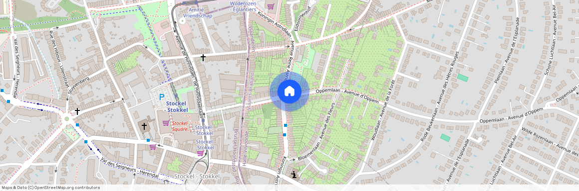 Avenue d'Oppem, 1950, Kraainem