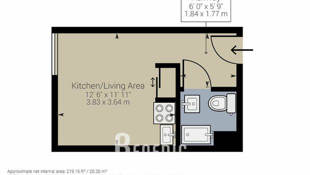 Studio NANCY - secteur hôpital central - Photo 1