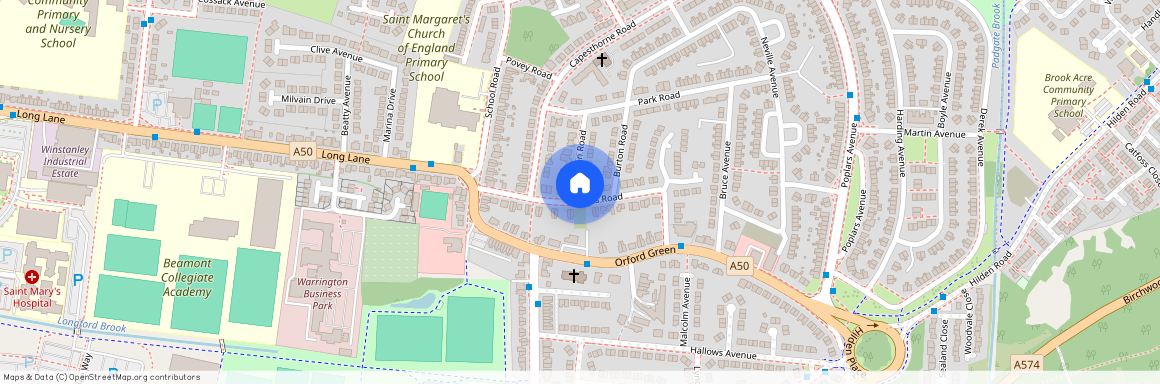 Birtles Road, Warrington, Cheshire, WA2