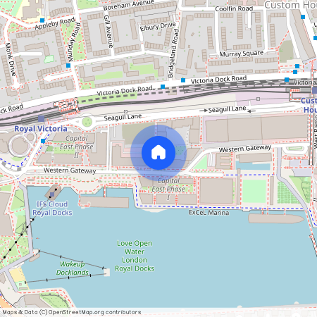 Westgate Apartment, 14 Western Gateway, Royal Victoria Docks, Canary Wharf, London, E16 1BN