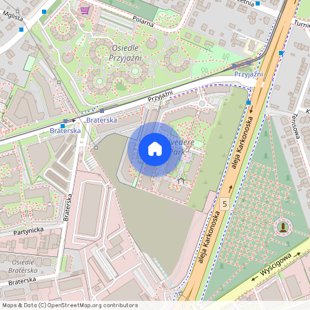 ul. Przyjaźni, Krzyki, Krzyki, Wrocław, dolnośląskie