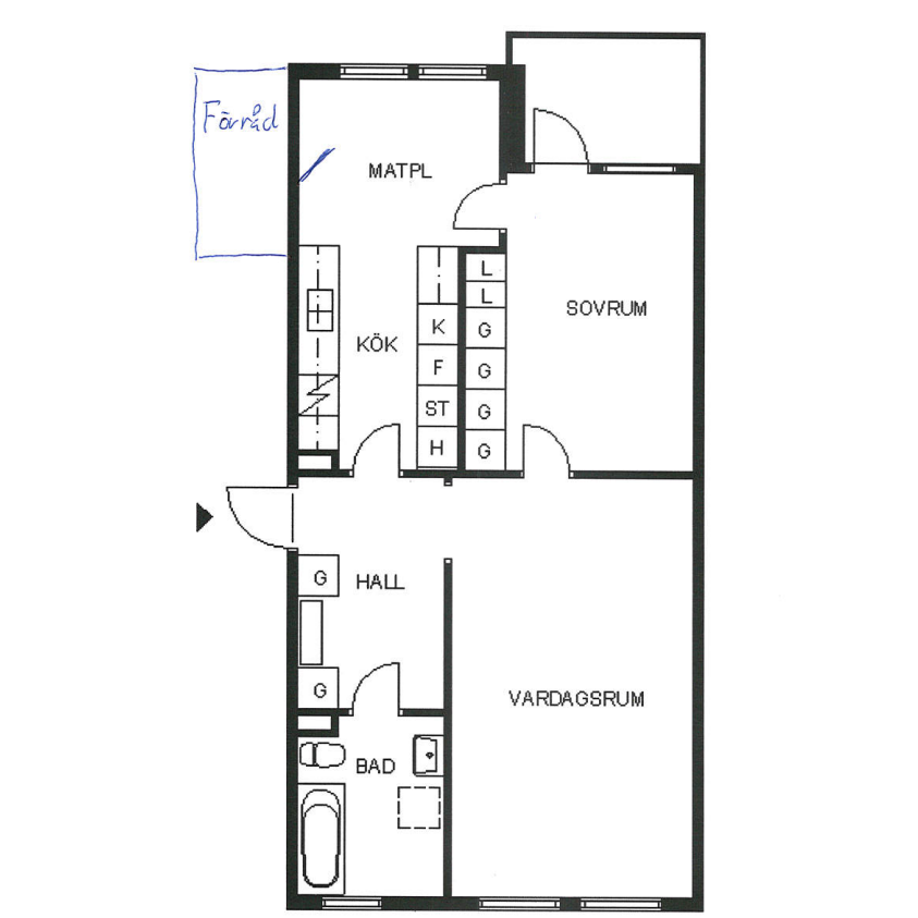 Klokergränd 2A - Foto 1