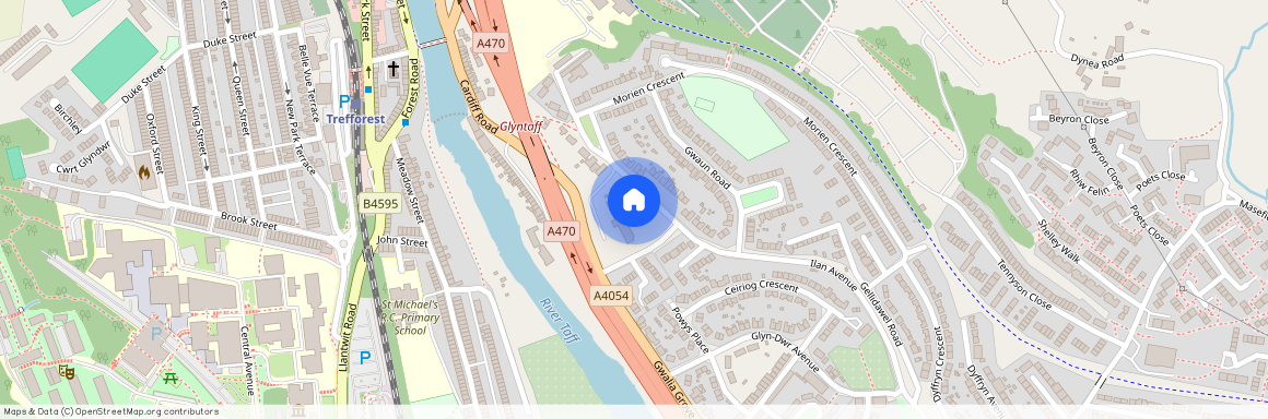 Llantwit Road, Treforest, Pontypridd, Rhonda CynonTaff, CF37 1TY