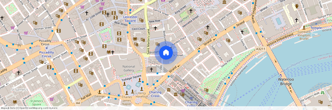 Flat, William IV Street WC2N, Covent Garden, London