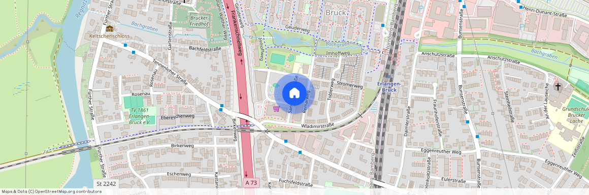 San-Carlos-Straße 4, 91058 Erlangen, 91058 Bayern - Erlangen