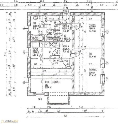 10 Minuten vor Wien! Lichtdurchflutete 3 Zimmer Mietwohnung mit großem Kellerabteil (ca. 12 m²) in Bisamberg zu vermieten! - Foto 3