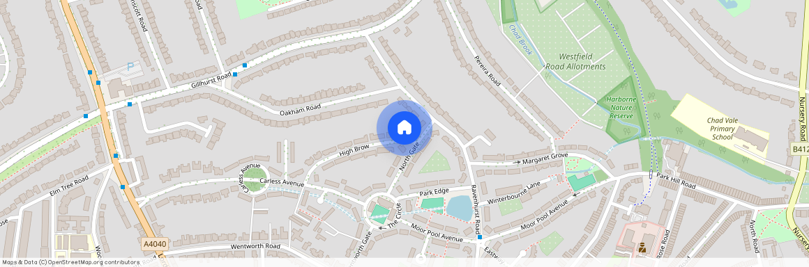 High Brow, Harborne, Birmingham, West Midlands, B17 9EN