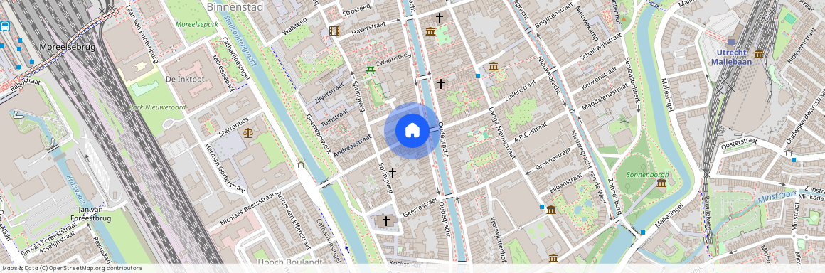 Springweg en omgeving Geertebuurt, 3511 PW, Lange Smeestraat, Utrecht