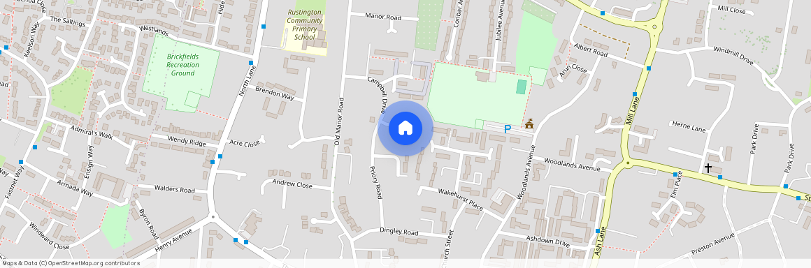Shopfield Close, Rustington, Littlehampton, West Sussex, BN16