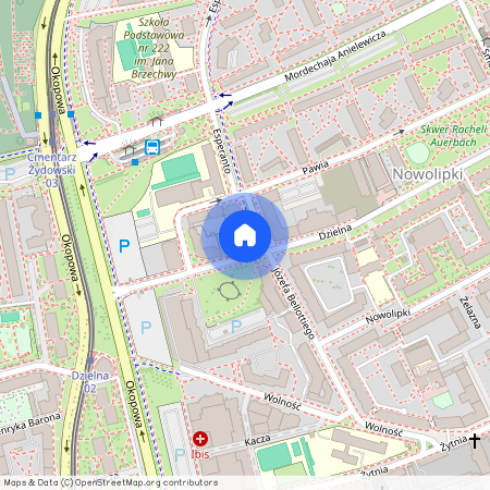 ul. Dzielna, Nowolipki, Wola, Warszawa, mazowieckie