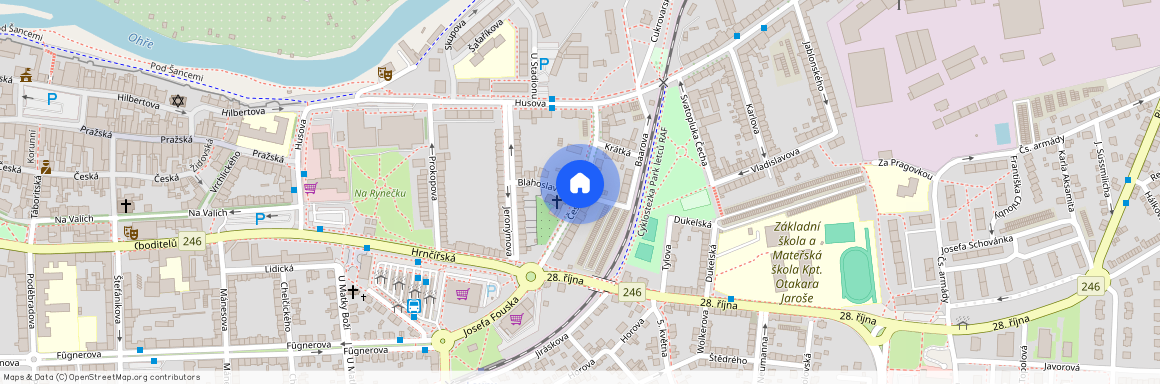 Českých Bratří, Louny