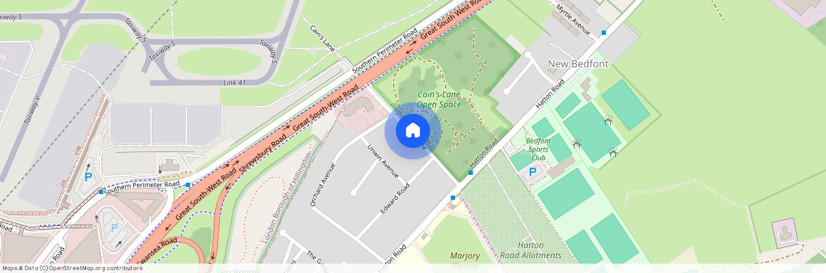 Cains Lane, FELTHAM, Greater London, TW14