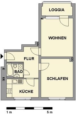 Gemütliche 2-Raum-Wohnung mit Balkon - Photo 1