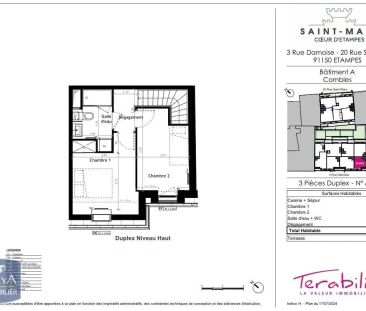 Appartement à louer 3 pièces 55.1m² - Photo 3