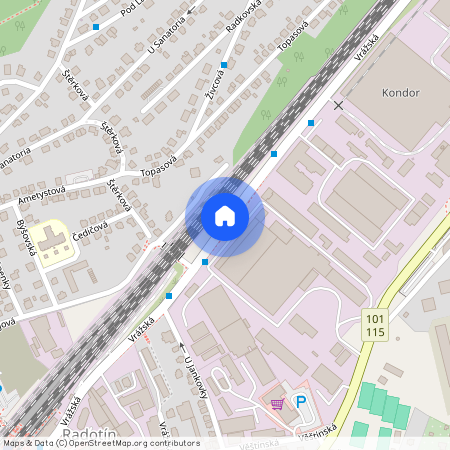 Vrážská, Praha 5 - Radotín