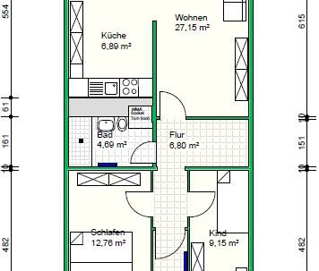 Begehrte Dreiraumwohnung im Hochhaus - Photo 2