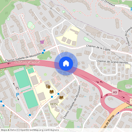 1010, Lausanne, Chemin Isabelle-De-Montolieu