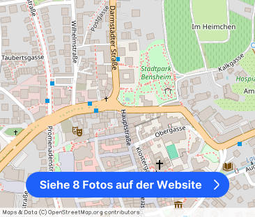 Geräumige 2,5-Zimmerwohnung in der Bensheimer Fußgängerzone - Foto 1
