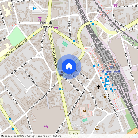 Rue Paul Vaillant-Couturier, Francja, Argenteuil