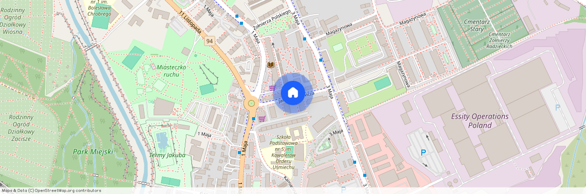 ul. Jana Kasprowicza, Oława, oławski, dolnośląskie