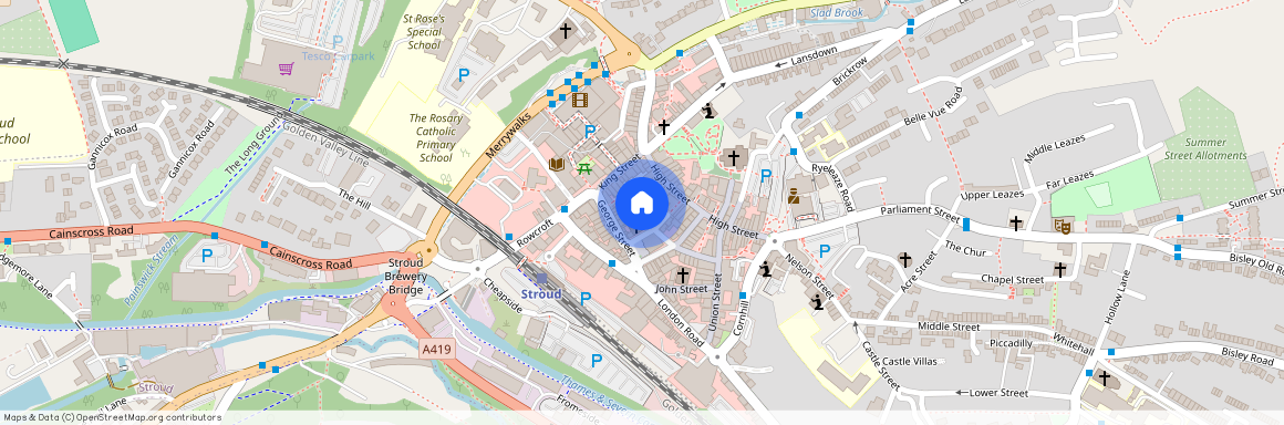 Fawkes Place, George Street, Stroud, Gloucestershire, GL5