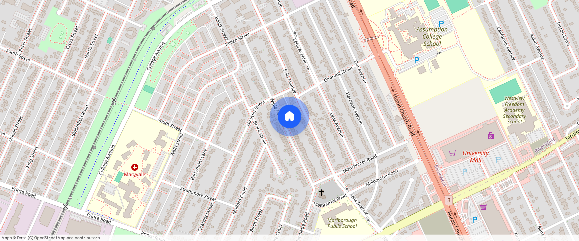 ** Wigle Avenue, Windsor