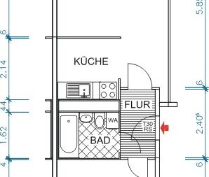 2-Raumwohnung für den kleinen Geldbeutel - Photo 4