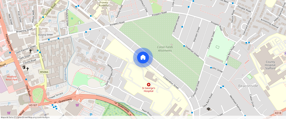 Corporation Street, Stafford, ST16