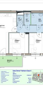 4-Zimmer-Wohnung mit Balkon, Top 13 - Photo 3