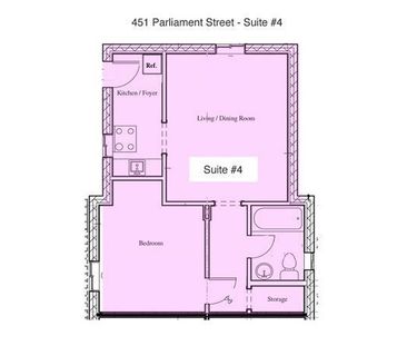 For Lease - 451 Parliament Street Unit# 4, Toronto, Ontario - Photo 5