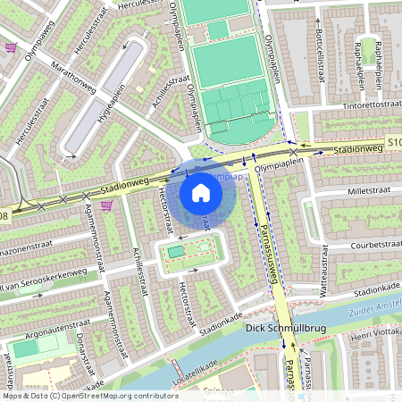 Stadionbuurt, 1076 ND, Patroclosstraat, Amsterdam