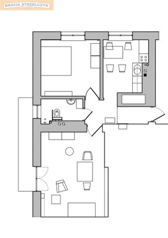 Praga Płd. 2 pokoje na wynajem, ciche, balkon - Zdjęcie 3