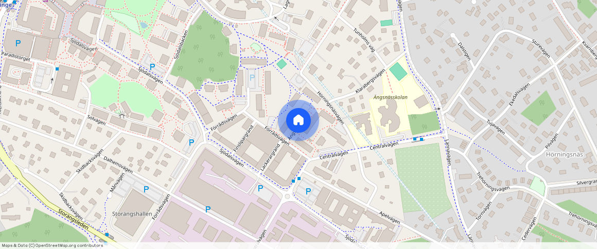 Ängsnäsvägen, Huddinge