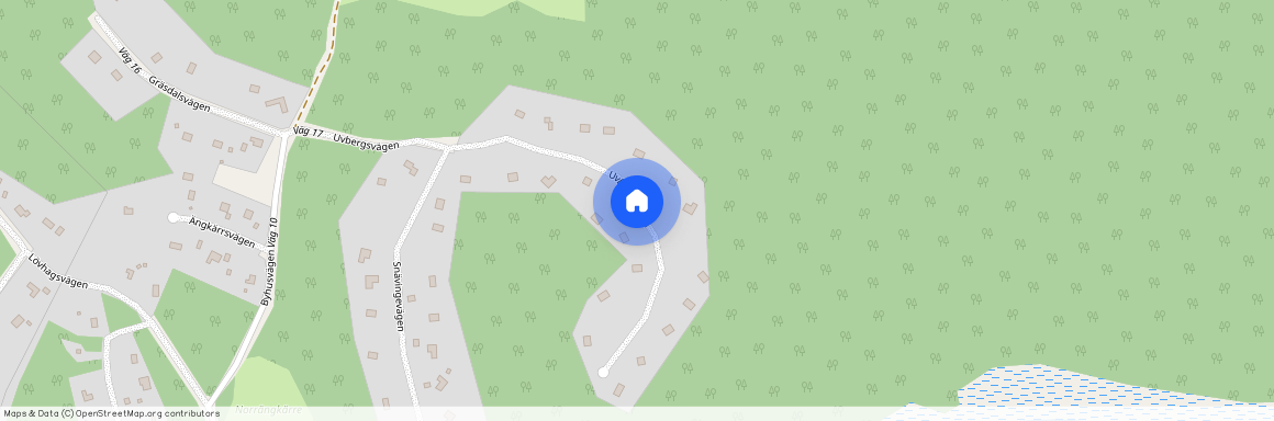 Uvbergsvägen, Riala