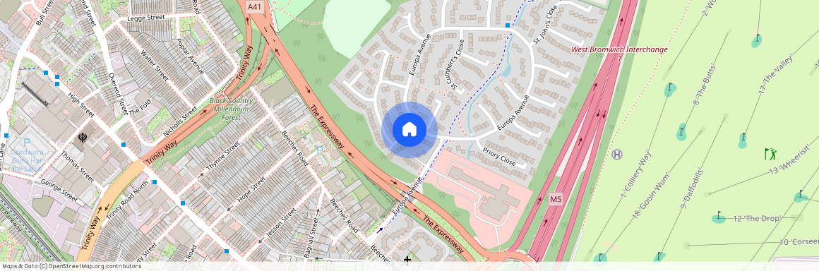 Europa Avenue, Weest Bromwich