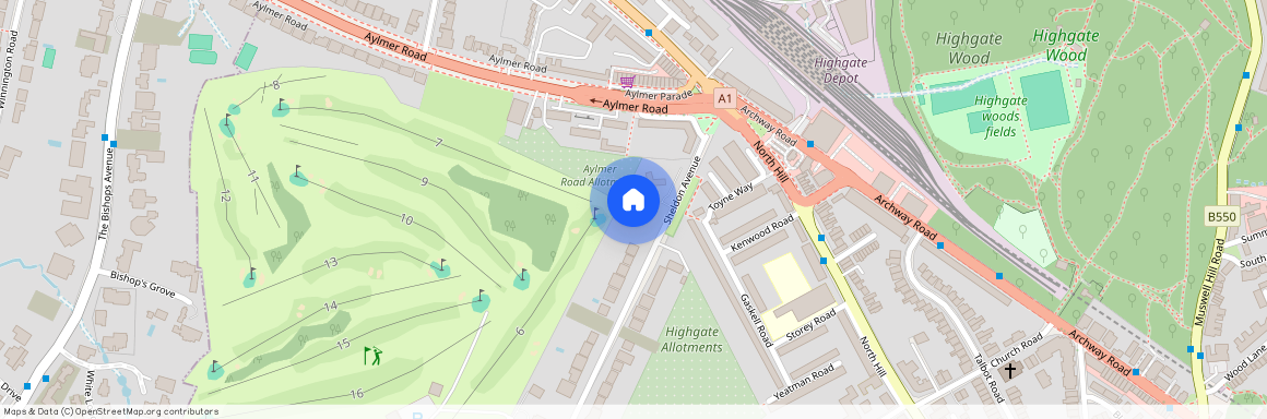 Sheldon Avenue, N6, London